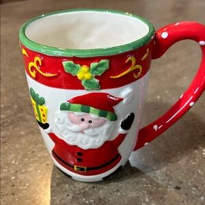 Festive Santa Claus Mug Set